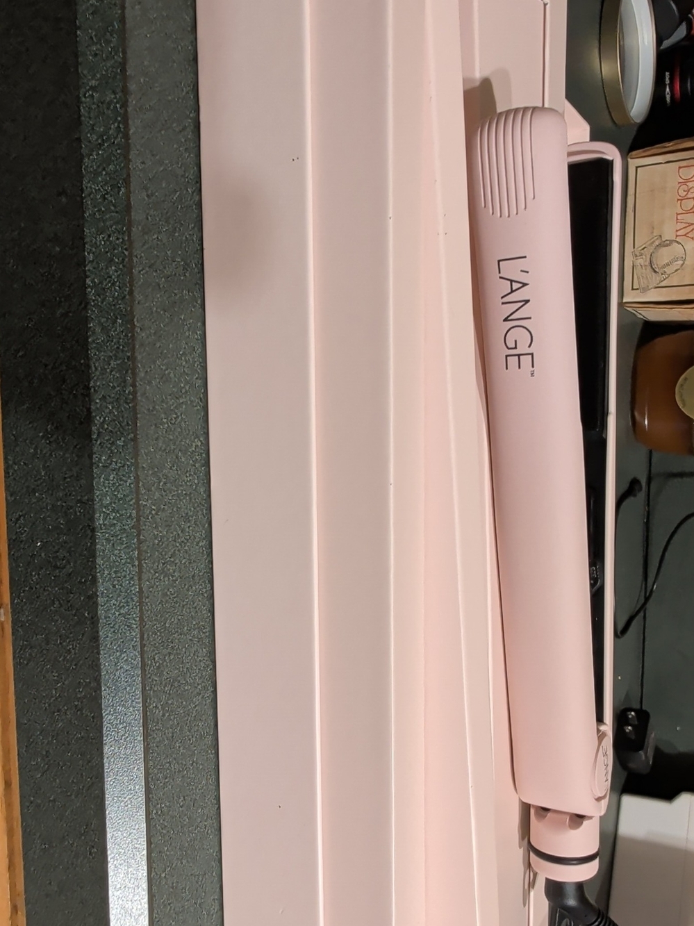 Lange Pink Hair Straightener - Sleek Ceramic Flat Iron
